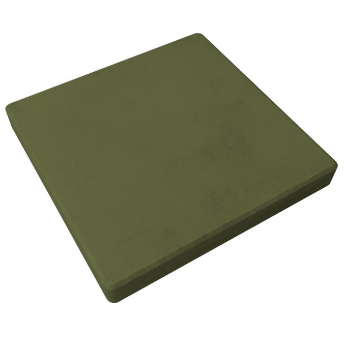 Квадратная тротуарная плитка 300х300х30 Зеленый